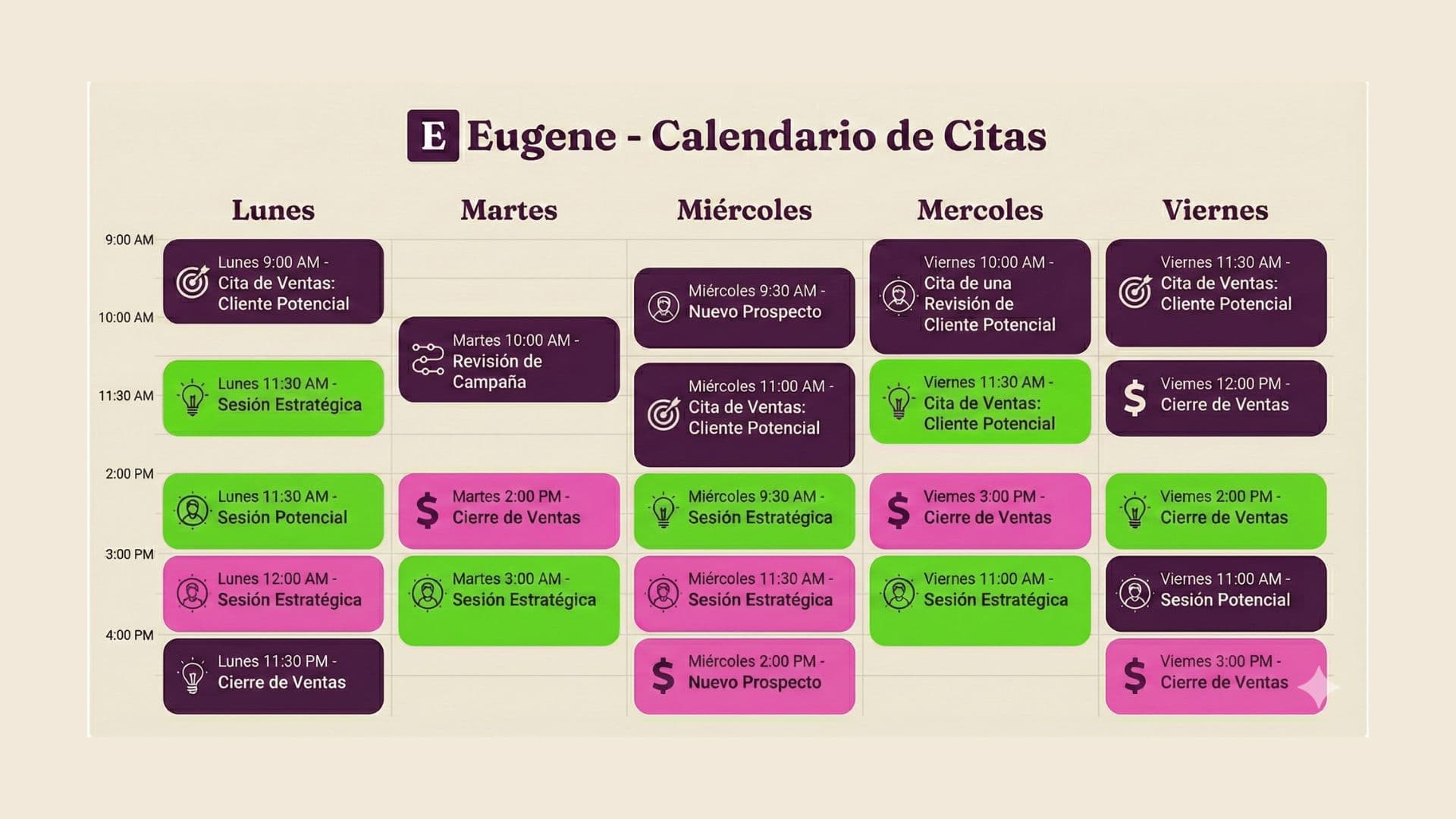 Cómo comenzar un lunes con 10 citas de ventas para tu negocio.